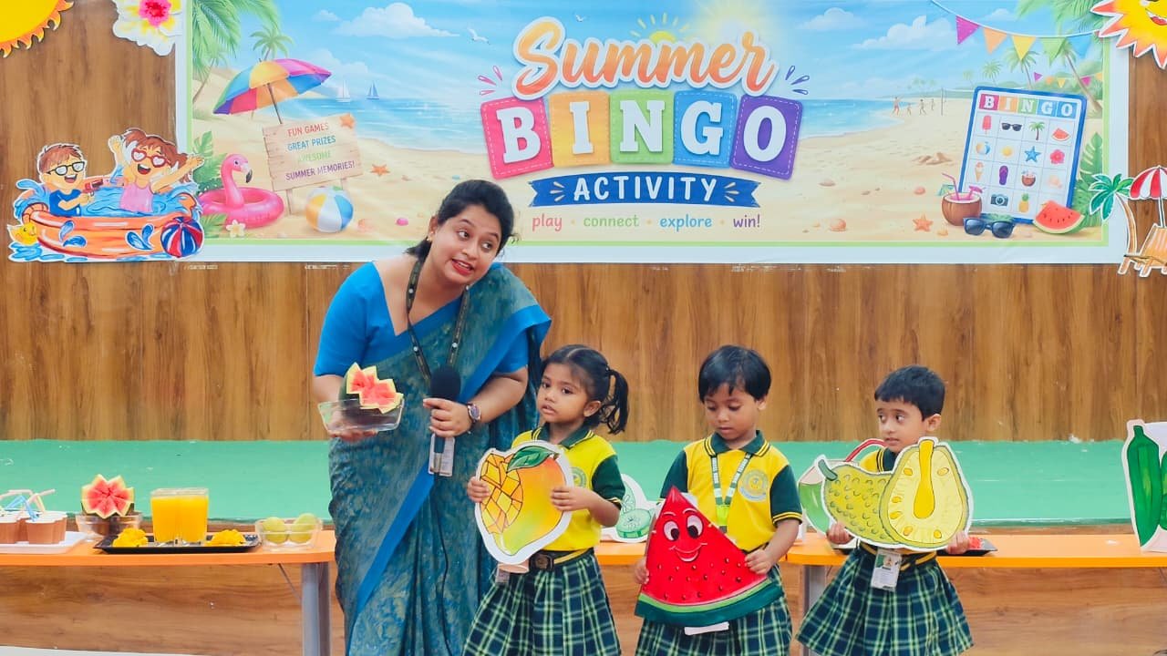 Summer Bingo Activities - For Pre Primary Students