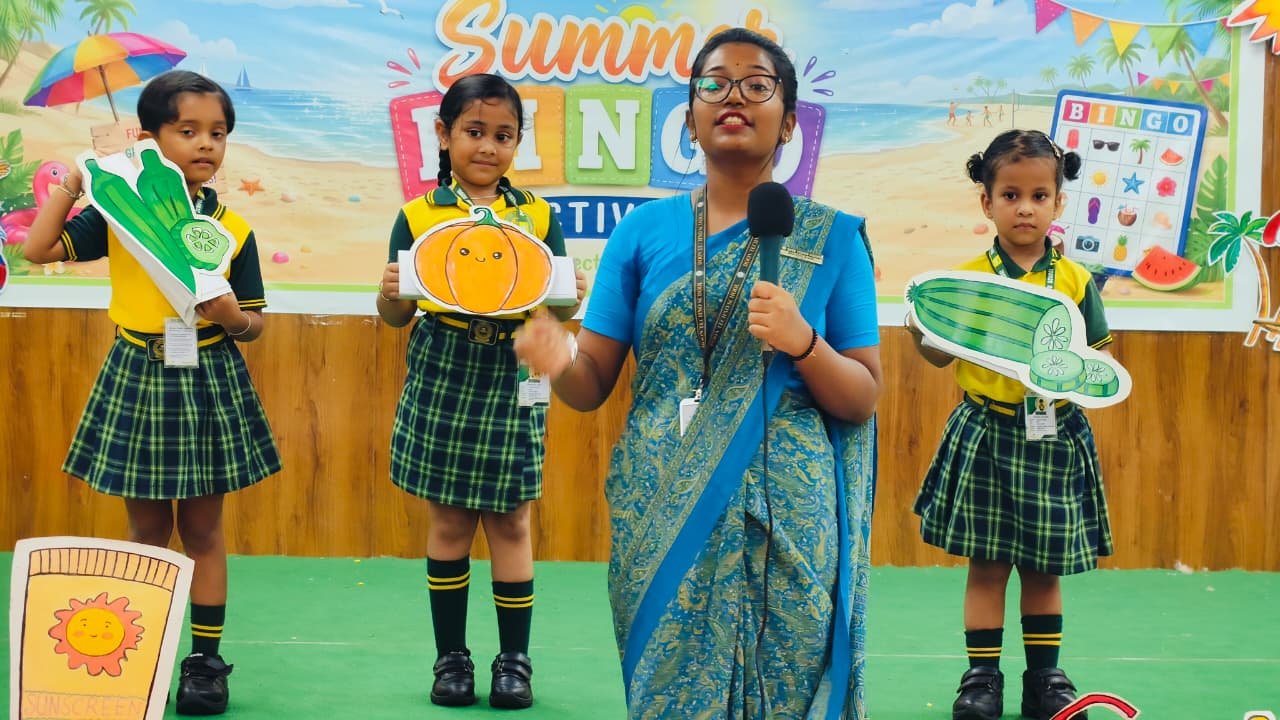 Summer Bingo Activities - For Pre Primary Students