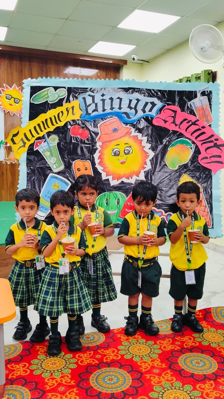 Summer Bingo Activities - For Pre Primary Students
